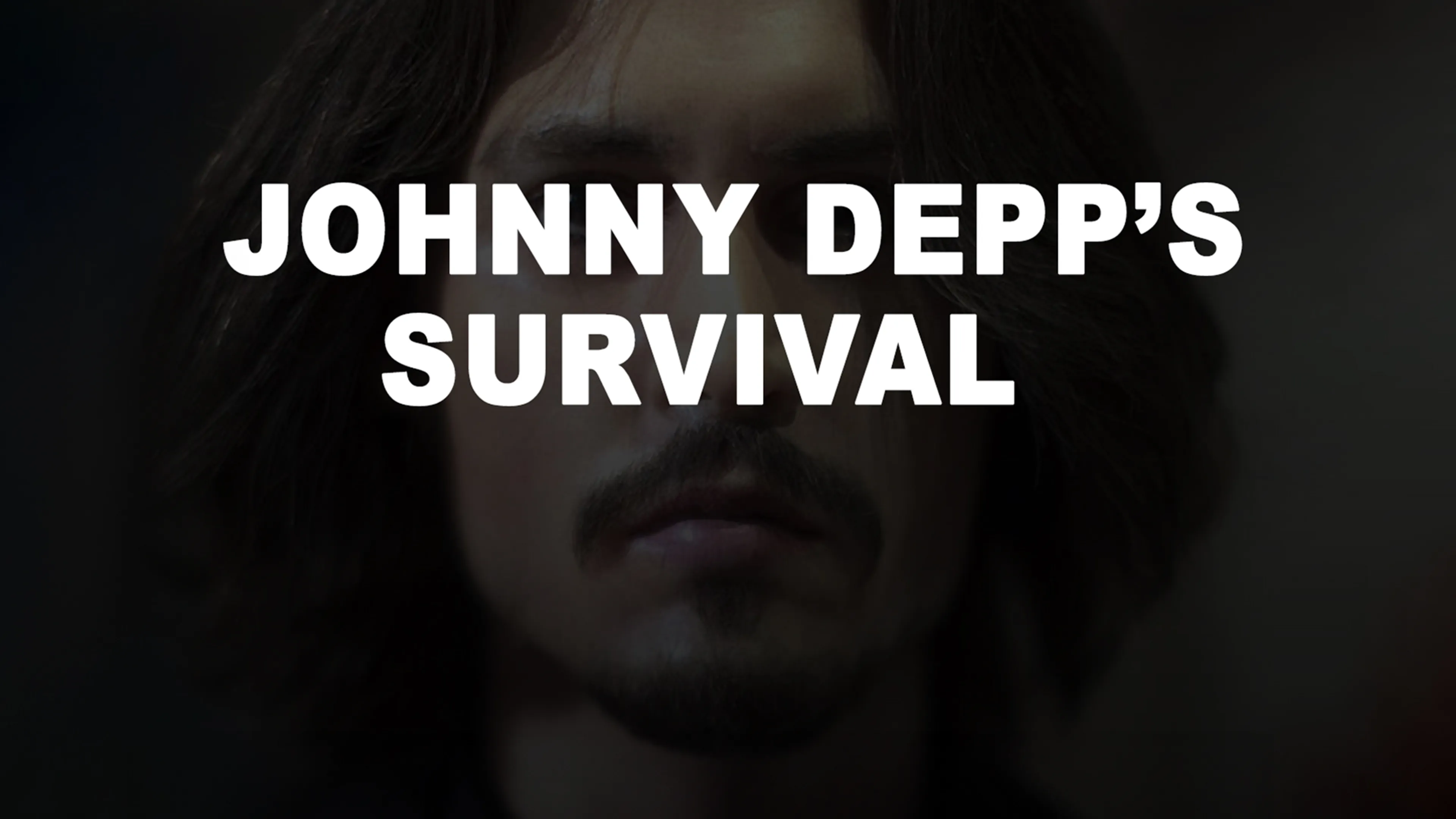 Johnny Depp’s Survival poster
